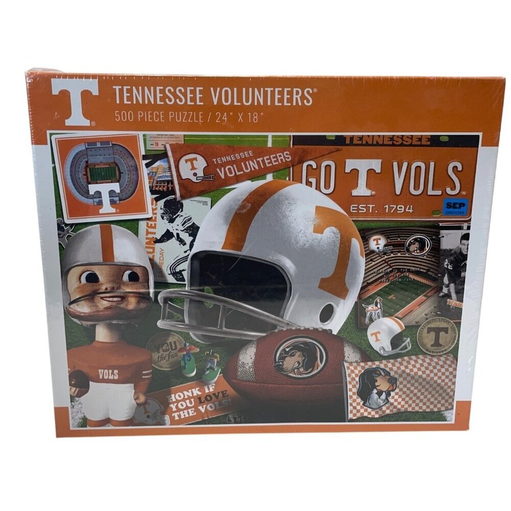 Tennessee Volunteers VOLS 500 Piece Puzzle 24" X 18"‎ Collegiate Licensed
